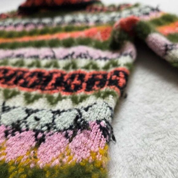 XXS Maeve by Anthropologie Carol multicolor stripe turtleneck sweater - Picture 5 of 11